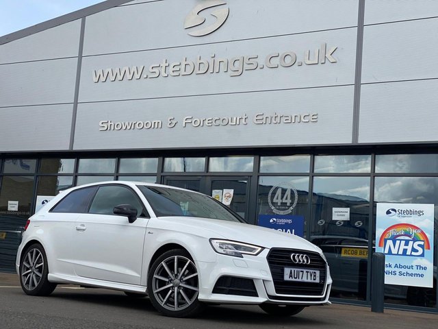 2017 17 AUDI A3 1.4 TFSI BLACK EDITION 3d 148 BHP