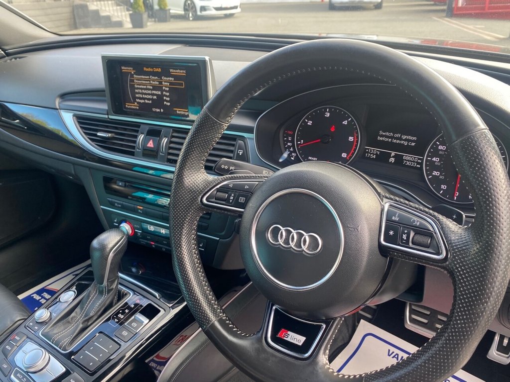 USED 2016 65 AUDI A6 SALOON S-LINE ULTRA BLACK EDITION  FACELIFT MODEL,GREAT SPEC