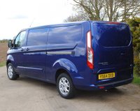 USED 2014 64 FORD TRANSIT CUSTOM 2.2 290 LIMITED LR P/V 124 BHP www.suffolkcarcentre.co.uk - Located at Ilketshall