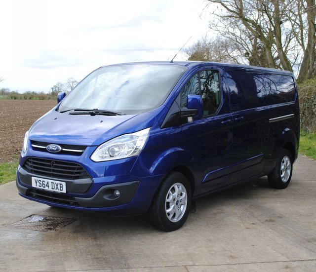 2014 64 Ford Transit Custom 2.2 290 LIMITED LR P/V 124 BHP
