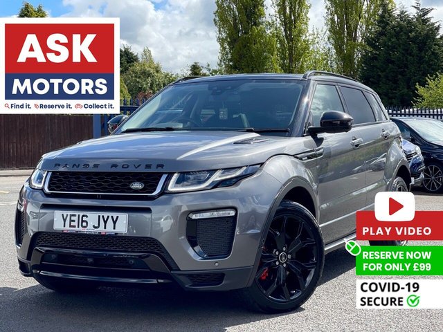 View our LAND ROVER RANGE ROVER EVOQUE