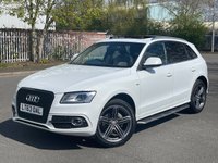 USED 2014 63 AUDI Q5 2.0 TDI QUATTRO S LINE PLUS START/STOP 5d 148 BHP 