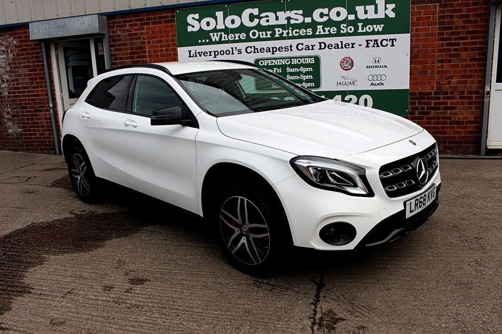 2018 68 MERCEDES-BENZ GLA-CLASS 1.6 GLA 180 URBAN EDITION 5d AUTO 121 BHP