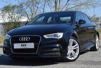 USED 2016 16 AUDI A3 1.6 TDI S LINE NAV 4d 109 BHP 34,000 MILES! FULL AUDI SERVICE HISTORY! SAT NAV! DAB!