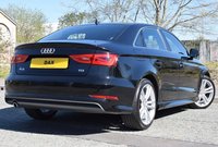 USED 2016 16 AUDI A3 1.6 TDI S LINE NAV 4d 109 BHP 34,000 MILES! FULL AUDI SERVICE HISTORY! SAT NAV! DAB!