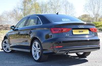 USED 2016 16 AUDI A3 1.6 TDI S LINE NAV 4d 109 BHP 34,000 MILES! FULL AUDI SERVICE HISTORY! SAT NAV! DAB!
