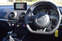 USED 2016 16 AUDI A3 1.6 TDI S LINE NAV 4d 109 BHP 34,000 MILES! FULL AUDI SERVICE HISTORY! SAT NAV! DAB!