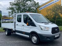 USED 2016 65 FORD TRANSIT 350 TDCi 125 L3 D/CAB DROPSIDE DRW  