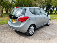 USED 2012 12 VAUXHALL MERIVA 1.4 EXCLUSIV A/C 5d 118 BHP AIR CONDITIONING & HIGH SEATING POSITION