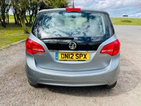 USED 2012 12 VAUXHALL MERIVA 1.4 EXCLUSIV A/C 5d 118 BHP AIR CONDITIONING & HIGH SEATING POSITION