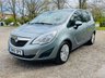 USED 2012 12 VAUXHALL MERIVA 1.4 EXCLUSIV A/C 5d 118 BHP AIR CONDITIONING & HIGH SEATING POSITION