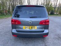 USED 2012 12 VOLKSWAGEN TOURAN 1.6 SE TDI 5d 106 BHP 7 SEATER!!!