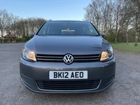 USED 2012 12 VOLKSWAGEN TOURAN 1.6 SE TDI 5d 106 BHP 7 SEATER!!!