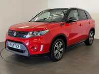 USED 2017 67 SUZUKI VITARA 1.6 SZ5 5d 118 BHP Extremely well cared for and maintained 1.6 SZ5 5door  gloss red with gloss black accents, full panoramic roof, media navigation,  very high specification