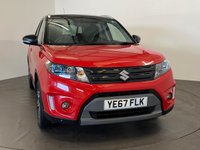 USED 2017 67 SUZUKI VITARA 1.6 SZ5 5d 118 BHP Extremely well cared for and maintained 1.6 SZ5 5door  gloss red with gloss black accents, full panoramic roof, media navigation,  very high specification