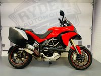 USED 2012 62 DUCATI MULTISTRADA 1200 1198cc WITH DUCATI OE HARD PANNIERS