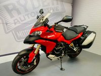 USED 2012 62 DUCATI MULTISTRADA 1200 1198cc WITH DUCATI OE HARD PANNIERS