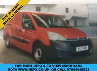 USED 2017 17 CITROEN BERLINGO 1.6 750 LX L2 BLUEHDI 98 BHP 