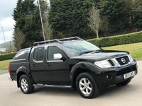 USED 2013 13 NISSAN NAVARA 2.5 DCI TEKNA 4X4 SHR DCB 188 BHP CANOPY + SAT NAV + CAMERA ** NO VAT
