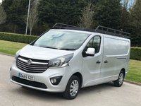 USED 2015 65 VAUXHALL VIVARO 1.6 2900 L2H1 CDTI P/V SPORTIVE 114 BHP FULL SERVICE HISTORY !! 2 KEYS