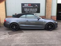 USED 2013 13 AUDI A5 CABRIOLET 2.0 TDI S LINE 2d 175 BHP *FMDSH *ZERO DEPOSIT FINANCE *B&O