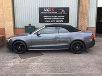 USED 2013 13 AUDI A5 CABRIOLET 2.0 TDI S LINE 2d 175 BHP *FMDSH *ZERO DEPOSIT FINANCE *B&O
