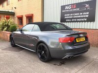USED 2013 13 AUDI A5 CABRIOLET 2.0 TDI S LINE 2d 175 BHP *FMDSH *ZERO DEPOSIT FINANCE *B&O