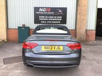 USED 2013 13 AUDI A5 CABRIOLET 2.0 TDI S LINE 2d 175 BHP *FMDSH *ZERO DEPOSIT FINANCE *B&O