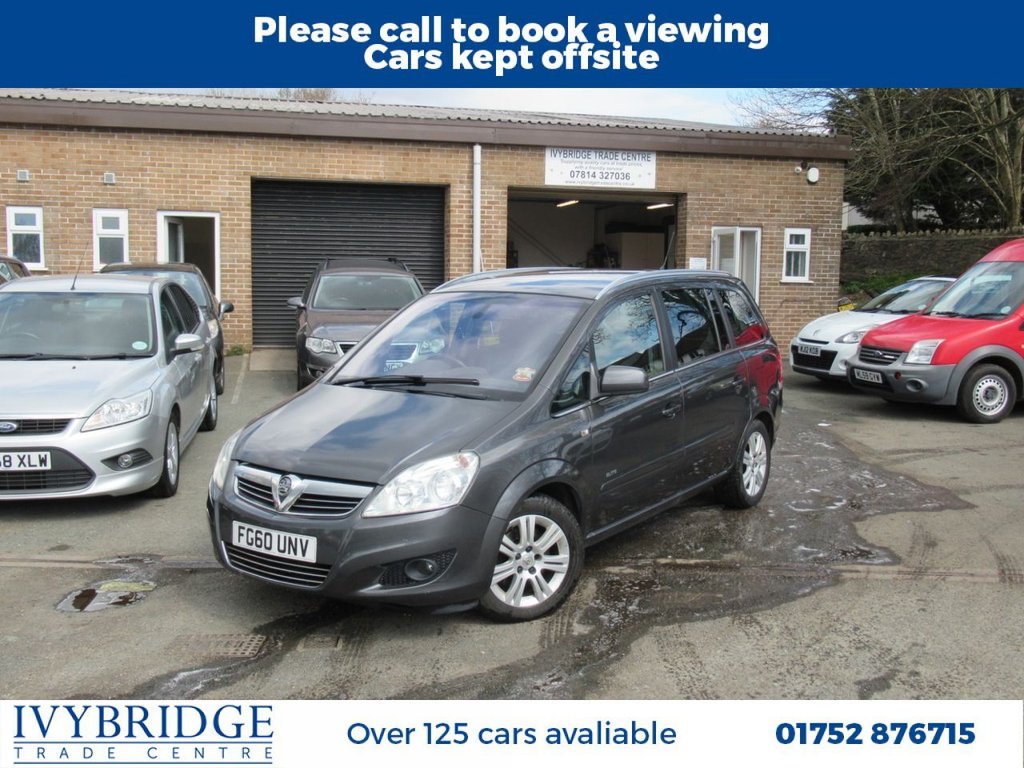 View our VAUXHALL ZAFIRA