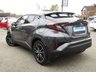 USED 2018 68 TOYOTA CHR 1.8 EXCEL 5d 122 BHP Finished in DECUMA GREY METALLIC with contrasting FULL BLACK HEATED LEATHER Trim. Stepping into this C-HR cabin is like climbing into a car from the future. It is stylish, practical and with its hybrid engine makes it cheap to run. Features include, Balance of Toyota 5 year Warranty, Sat Nav, Rear View Camera, Auto Parking, Full Heated leather, DAB and much more. Toyota Dealer serviced at 34538 miles.