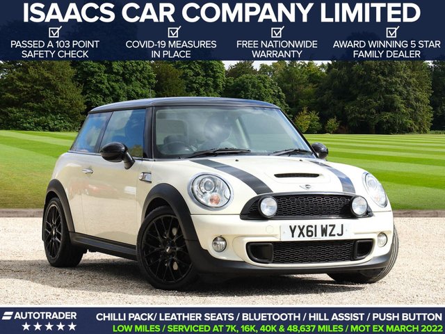 2011 61 MINI HATCH COOPER 1.6 COOPER S 3d 184 BHP