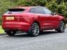 USED 2017 17 JAGUAR F-PACE 3.0 V6 S AWD 5d 296 BHP 4WD AUTO Black Pack Black/Red Leather