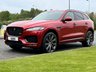 USED 2017 17 JAGUAR F-PACE 3.0 V6 S AWD 5d 296 BHP 4WD AUTO Black Pack Black/Red Leather