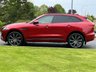 USED 2017 17 JAGUAR F-PACE 3.0 V6 S AWD 5d 296 BHP 4WD AUTO Black Pack Black/Red Leather