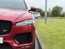 USED 2017 17 JAGUAR F-PACE 3.0 V6 S AWD 5d 296 BHP 4WD AUTO Black Pack Black/Red Leather
