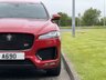 USED 2017 17 JAGUAR F-PACE 3.0 V6 S AWD 5d 296 BHP 4WD AUTO Black Pack Black/Red Leather