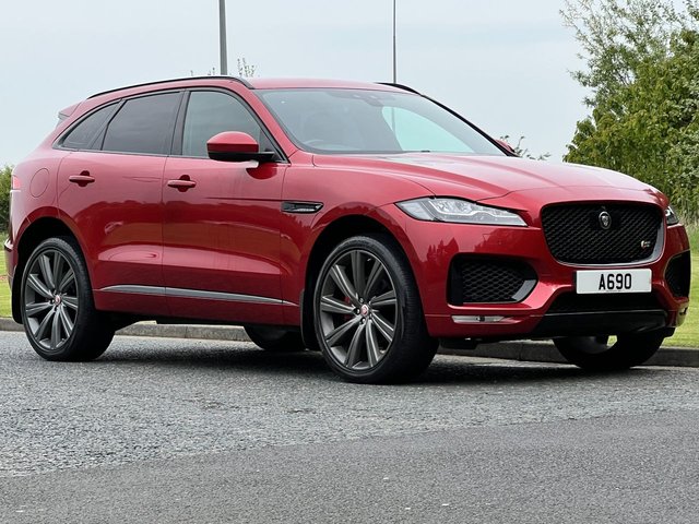 2017 17 Jaguar F-Pace 3.0 V6 S AWD 5d 296 BHP 4WD AUTO