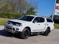USED 2012 62 MITSUBISHI L200 2.5 DI-D 4X4 BARBARIAN LB DCB 175 BHP SAT NAV + CANOPY +  ** NO VAT ***