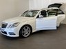 USED 2013 62 MERCEDES-BENZ E 350 3.0 E350 CDI BLUEEFFICIENCY S/S SPORT 5d 265 BHP Extremely well cared for and maintained through Mercedes-Benz network, hosting factory options to a all ready impressive specification, Polar gloss white exterior , Full black designo leather piped in white, privacy glass,  E350 CDI 265 BHP