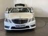 USED 2013 62 MERCEDES-BENZ E 350 3.0 E350 CDI BLUEEFFICIENCY S/S SPORT 5d 265 BHP Extremely well cared for and maintained through Mercedes-Benz network, hosting factory options to a all ready impressive specification, Polar gloss white exterior , Full black designo leather piped in white, privacy glass,  E350 CDI 265 BHP