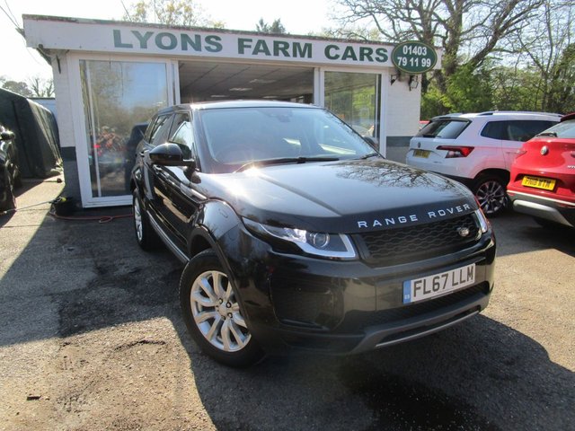 2017 67 Land Rover Range Rover Evoque 2.0 ED4 SE 5d 148 BHP