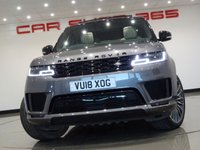 USED 2018 18 LAND ROVER RANGE ROVER SPORT 3.0 SDV6 (306 BHP) AUTOBIOGRAPHY DYNAMIC AUTO 4X4 + NAV + PAN ROOF + STEALTH PACK + E/M/HEATED LEATHERS + LEDS + SURROUND CAMERAS + CRUISE + TINTS + STEPS + E/BOOT PAN ROOF+22 S+LEDS+R/CAM+2 TONE LEATHERS+NAV+CRUISE