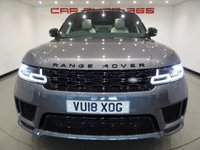 USED 2018 18 LAND ROVER RANGE ROVER SPORT 3.0 SDV6 (306 BHP) AUTOBIOGRAPHY DYNAMIC AUTO 4X4 + NAV + PAN ROOF + STEALTH PACK + E/M/HEATED LEATHERS + LEDS + SURROUND CAMERAS + CRUISE + TINTS + STEPS + E/BOOT PAN ROOF+22 S+LEDS+R/CAM+2 TONE LEATHERS+NAV+CRUISE