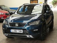 USED 2018 18 SEAT ATECA 1.4 ECOTSI XCELLENCE DSG 5d 148 BHP SAT NAV LEATHER HEATED SEATS