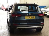 USED 2018 18 SEAT ATECA 1.4 ECOTSI XCELLENCE DSG 5d 148 BHP SAT NAV LEATHER HEATED SEATS