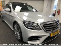 USED 2018 18 MERCEDES-BENZ S-CLASS 2.9 S 350 D L AMG LINE EXECUTIVE PREMIUM PLUS 4d 282 BHP FREE UK DELIVERY*VIDEO AVAILABLE* FINANCE ARRANGED* PART EX*HPI CLEAR