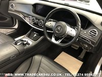 USED 2018 18 MERCEDES-BENZ S-CLASS 2.9 S 350 D L AMG LINE EXECUTIVE PREMIUM PLUS 4d 282 BHP FREE UK DELIVERY*VIDEO AVAILABLE* FINANCE ARRANGED* PART EX*HPI CLEAR