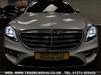 USED 2018 18 MERCEDES-BENZ S-CLASS 2.9 S 350 D L AMG LINE EXECUTIVE PREMIUM PLUS 4d 282 BHP FREE UK DELIVERY*VIDEO AVAILABLE* FINANCE ARRANGED* PART EX*HPI CLEAR