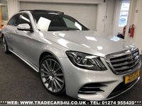 USED 2018 18 MERCEDES-BENZ S-CLASS 2.9 S 350 D L AMG LINE EXECUTIVE PREMIUM PLUS 4d 282 BHP FREE UK DELIVERY*VIDEO AVAILABLE* FINANCE ARRANGED* PART EX*HPI CLEAR