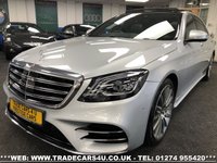 USED 2018 18 MERCEDES-BENZ S-CLASS 2.9 S 350 D L AMG LINE EXECUTIVE PREMIUM PLUS 4d 282 BHP FREE UK DELIVERY*VIDEO AVAILABLE* FINANCE ARRANGED* PART EX*HPI CLEAR